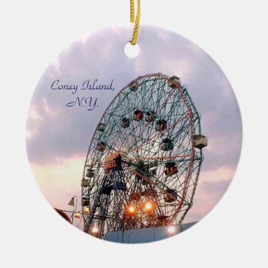 'Wunderrad bei Twilight' Ornament (Vorne)