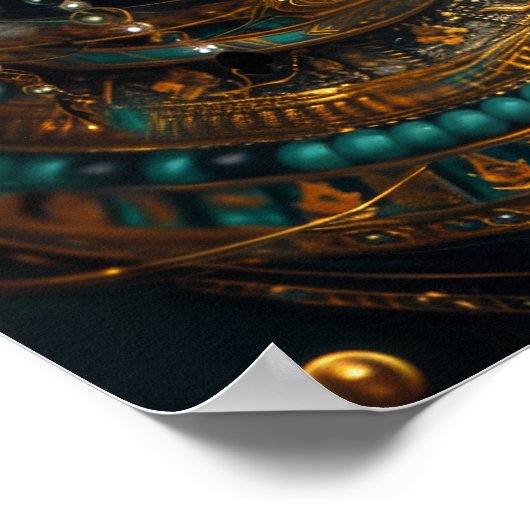 Wunderrealmposter Poster (Ecke)