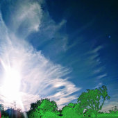 Wunderschmuck Banner-Ornament Gold