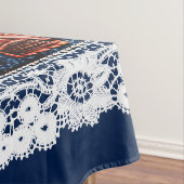 Wunderschön besticktes Pferd Tischdecke (Beispiel)