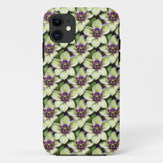 Wunderschön blühende Hellebore-Blume Case-Mate iPhone Hülle (Rückseite)