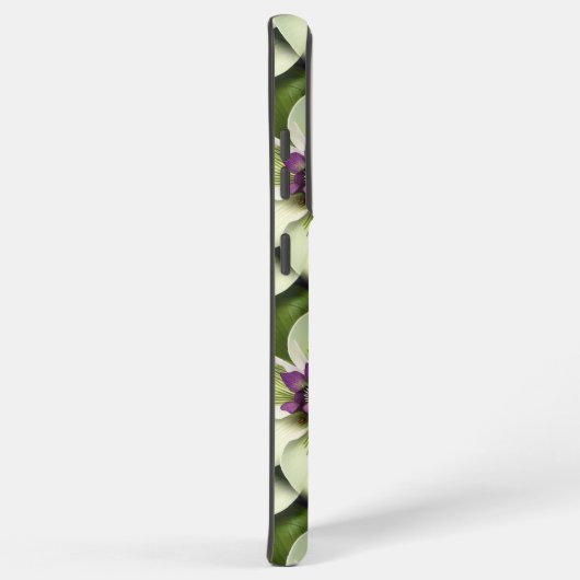 Wunderschön blühende Hellebore-Blume Samsung Galaxy Hülle (Rechte Seite)