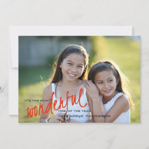 wunderschön feiertagskarte