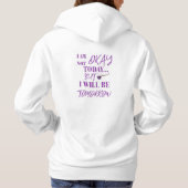 Wunderschön gebrochen hoodie (Rückseite)