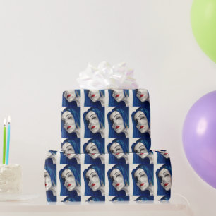 Wunderschön gebrochene Fantasy-Goth-Horror-Surreal Geschenkpapier