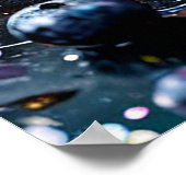 Wunderschön gefertigter Kuchen Poster (Ecke)