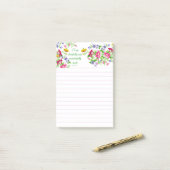 Wunderschön gemacht post-it klebezettel (Auf Schreibtisch)