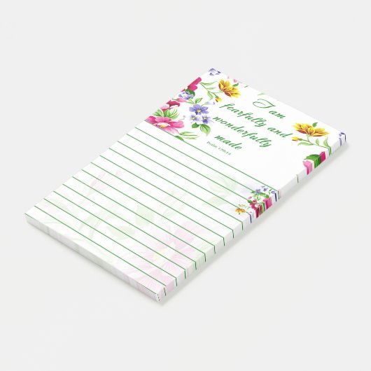 Wunderschön gemacht post-it klebezettel (angewinkelt)