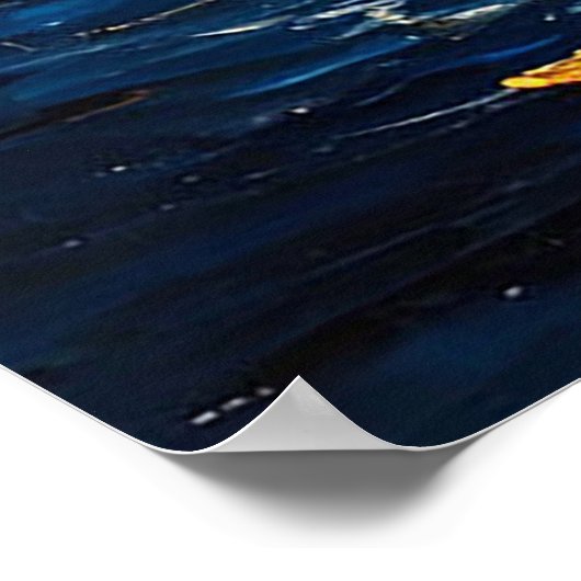 Wunderschön gerendertes Schiff Poster (Ecke)