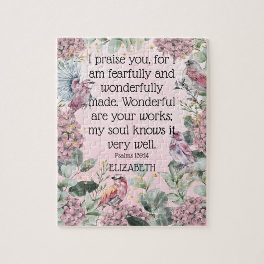 Wunderschön gezapftes Christliches Selbstwertangeb Puzzle (Vertikal)