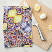 wunderschön küchentuch (Viertel Falte)