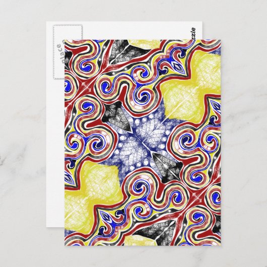 wunderschön postkarte (Vorne/Hinten)