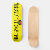 WUNDERSCHÖN Skateboard (Vorderseite)