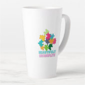 Wunderschön unvollständiges farbenfrohes Puzzletei Milchtasse (Rechte Ecke)