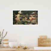 Wunderschön Viktorianische Fantasy Art Print Poster (Küche)