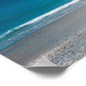 Wunderschön Waiheke - Strand von Onetangi Poster (Ecke)