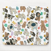 Wunderschön Whimsisch Gerecycelt Art Mousepad (Vorne)
