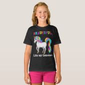 Wunderschön wie mein Oma Magical Unicorn T-Shirt (Vorne ganz)