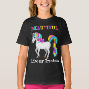 Wunderschön wie mein Oma Magical Unicorn T-Shirt