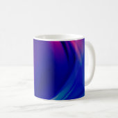 wunderschöne abstrakte, elegante futuristische Bac Kaffeetasse (VorderseiteRechts)
