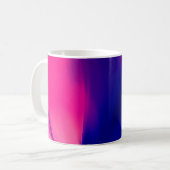 wunderschöne abstrakte, elegante futuristische Bac Kaffeetasse (Vorderseite Links)