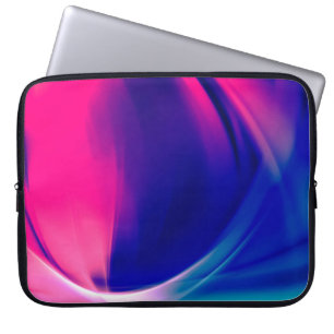wunderschöne abstrakte, elegante futuristische Bac Laptopschutzhülle