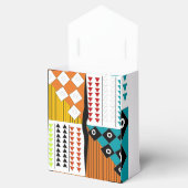 Wunderschöne afrikanische Druckfavoriten Geschenkschachtel (Geöffnet)