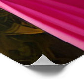 Wunderschöne afrikanische Prinzessin mit Flügeln Poster (Ecke)