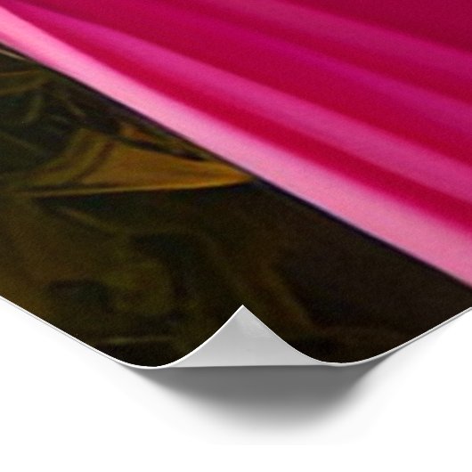 Wunderschöne afrikanische Prinzessin mit Flügeln Poster (Ecke)