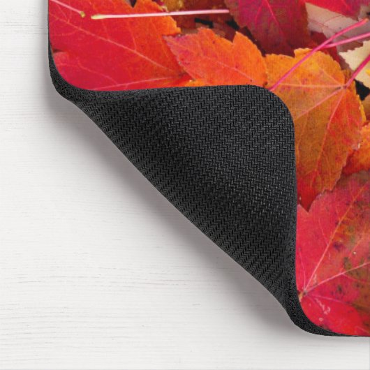 Wunderschöne Ahornbäume-Blätter Mousepad (Ecke)