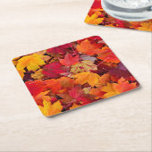 Wunderschöne Ahornbäume-Blätter Rechteckiger Pappuntersetzer (angewinkelt)