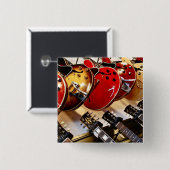 Wunderschöne akustische Gitarre Button (Vorne & Hinten)