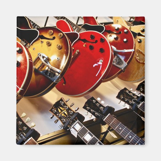 Wunderschöne akustische Gitarre Magnet (Vorne)