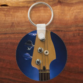 Wunderschöne akustische Gitarre Schlüsselanhänger (Vorderseite)