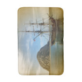 Wunderschöne Alt-Schiff Badematte! Badematte (Vorderseite Vertikal)