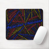 Wunderschöne Andorra Flag Farben Patriotic Mousepad (Mit Mouse)