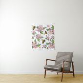 Wunderschöne Apfelbäume Blume und Bienen Wandteppich (Beispiel)