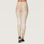 Wunderschöne Aquarelldrucke Leggings (Rückseite)
