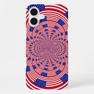 Wunderschöne atemberaubende Flagge der Vereinigten iPhone 16 Plus Hülle