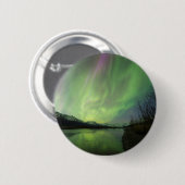Wunderschöne Aurora Button (Vorne & Hinten)