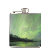 Wunderschöne Aurora Flachmann (Vorderseite)
