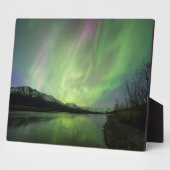 Wunderschöne Aurora Fotoplatte (Seite)