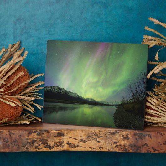 Wunderschöne Aurora Fotoplatte (Seite)