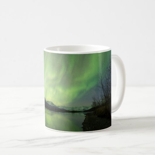 Wunderschöne Aurora Kaffeetasse (VorderseiteRechts)