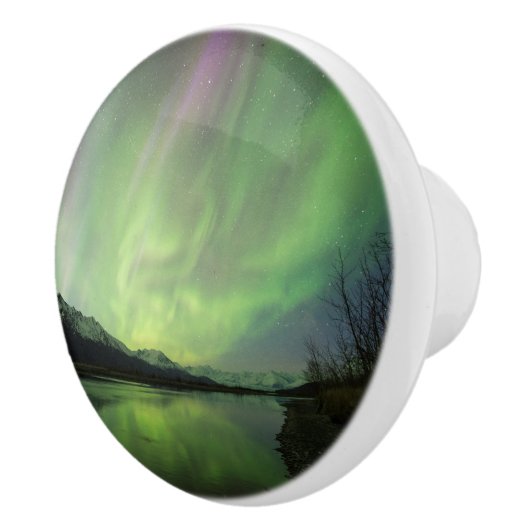 Wunderschöne Aurora Keramikknauf (Rechts)