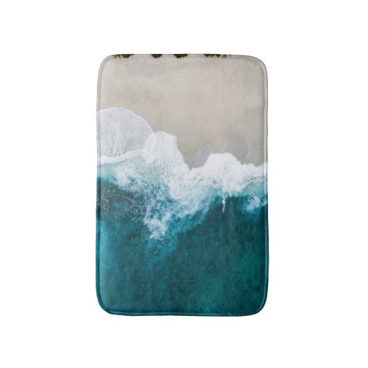 Wunderschöne Aussicht auf den Ozean Badematte (Vorderseite Vertikal)