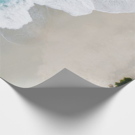 Wunderschöne Aussicht auf den Ozean Geschenkpapier (Ecke)