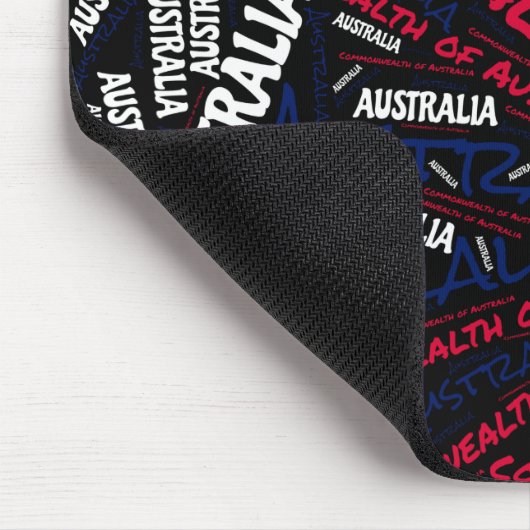 Wunderschöne Australien Flaggenfarben Patriotic Mousepad (Ecke)