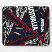 Wunderschöne Australien Flaggenfarben Patriotic Mousepad (Vorne)