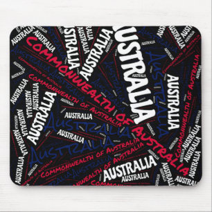 Wunderschöne Australien Flaggenfarben Patriotic Mousepad